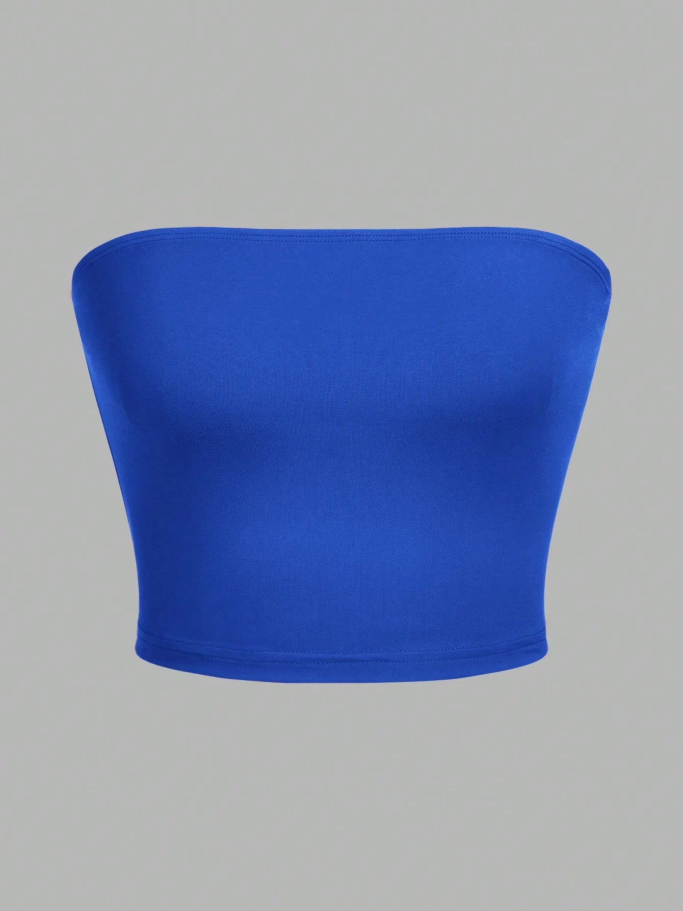 Strapless Bandeau Crop Top
