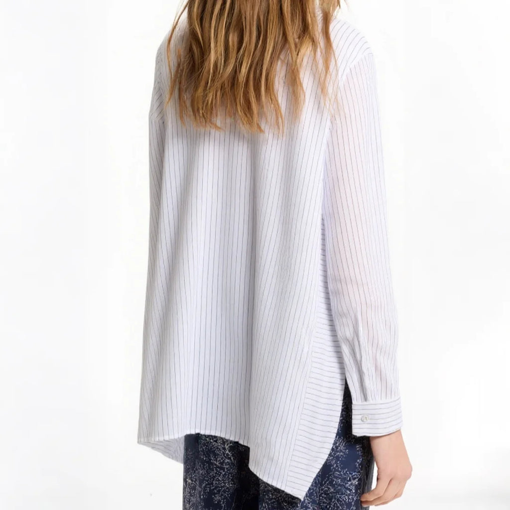 Vertical Stripe Long Sleeve Shirt